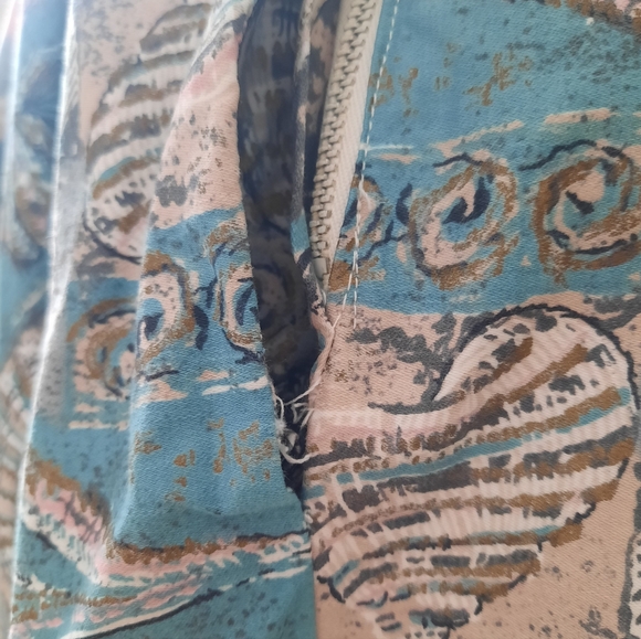 Vintage 1950s Sidney Kramer Seashell Dress - Picture 11 of 11